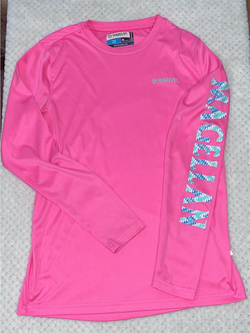 Magellan Outdoors Women's Long-Sleeve Shirt - Hot Pink XS